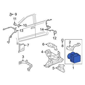 Toyota OE - ABS Hydraulic Assembly