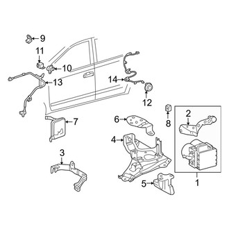 Toyota OE - Electrical - ABS Components