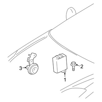 Toyota OE - Electrical - Alarm System