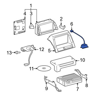 Toyota OE - Navigation Microphone