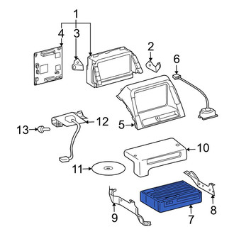 Toyota OE - GPS Navigation Control Module