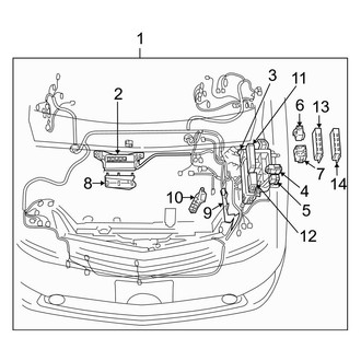 Toyota OE - Electrical - Wiring Harness