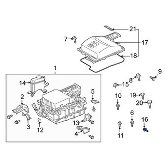 Toyota OE - Drive Motor Inverter Coolant Reservoir Bolt