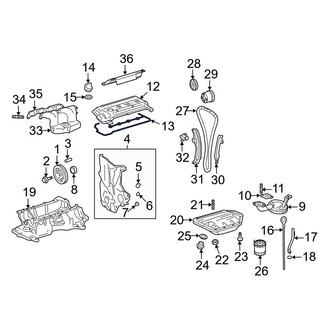 Toyota OE - Engine Valve Cover Gasket