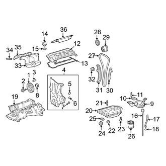 Toyota OE - Engine / Transaxle - Engine Parts