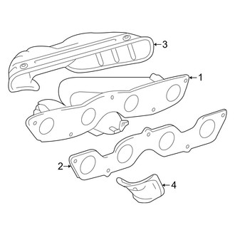 Toyota OE - Exhaust System - Manifold