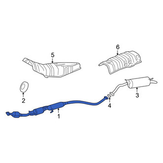 Toyota OE - Exhaust Intermediate Pipe