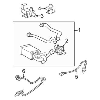 Toyota OE - Emission System - Emission Components