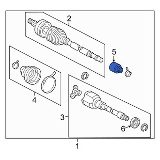 Toyota OE - Front Right Drive Shaft Damper