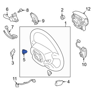 Toyota OE - Steering Wheel Air Bag Screw