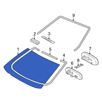 Toyota OE - Front Windshield
