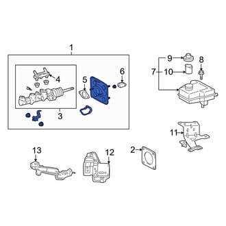 Toyota OE - Brake Master Cylinder