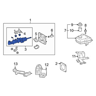 Toyota OE - Brake Master Cylinder