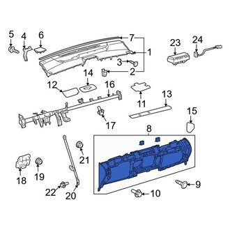Toyota OE - Lower Dashboard Panel