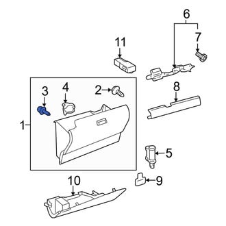 Toyota OE - Instrument Panel Cover