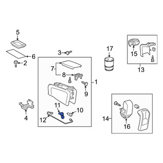 Toyota OE - 12 Volt Accessory Power Outlet Cover