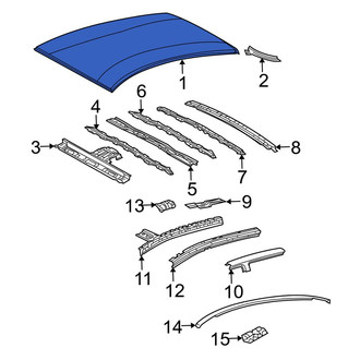 Toyota OE - Roof Panel