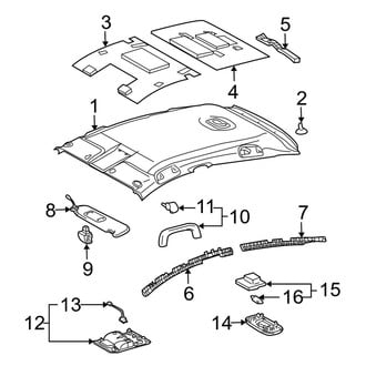 Toyota OE - Roof - Interior Trim