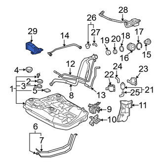 Toyota OE - Vapor Canister Purge Valve Assembly