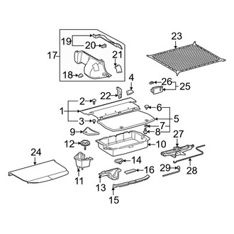 Toyota OE - Rear Body & Floor - Interior Trim