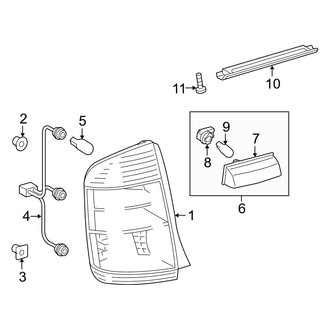 Toyota OE - Rear Lamps - Combination Lamps