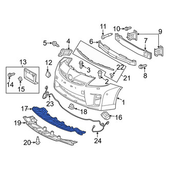 Toyota OE - Front Radiator Support Splash Shield
