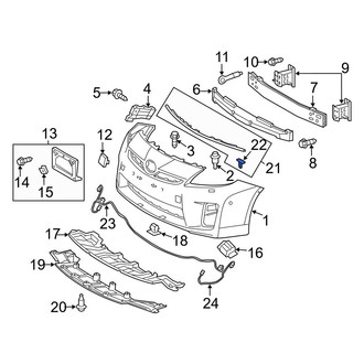 Toyota OE - Hood Seal Clip