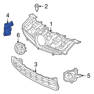 Toyota OE - Front Right Fog Light Trim