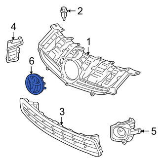 Toyota OE - Front Grille Emblem