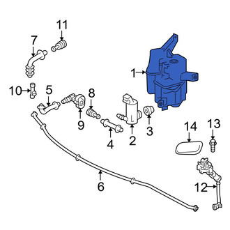 Toyota OE - Washer Fluid Reservoir