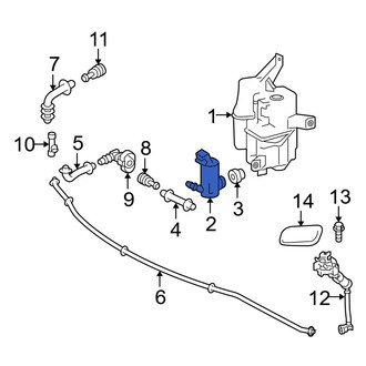 Toyota OE - Headlight Washer Pump
