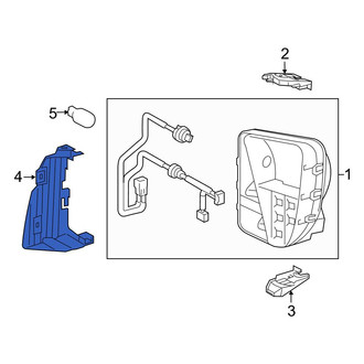 Toyota OE - Right Turn Signal Light Assembly Bracket