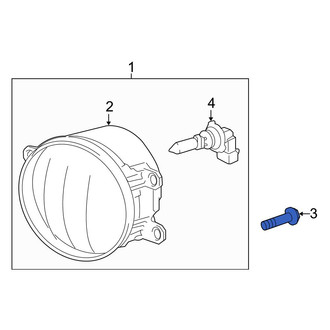Toyota OE - Grille Screw