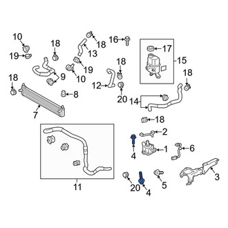 Toyota OE - Drive Motor Inverter Cooler Water Pump Bolt