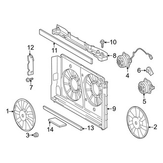 Toyota OE - Cooling Fan