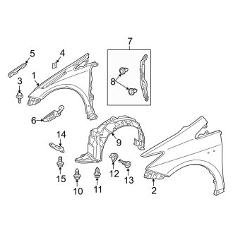 2012 Toyota Prius Replacement Quarter Panels - CARiD.com