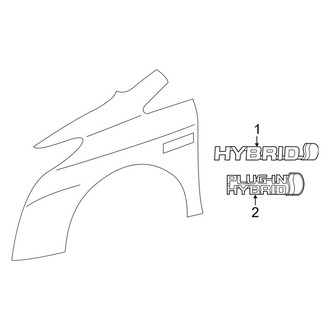 Toyota OE - Fender - Exterior Trim
