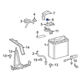 Toyota OE - Battery Cable Terminal End Nut