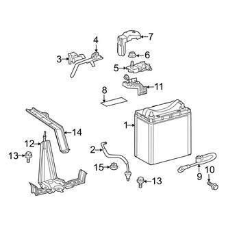 Toyota OE - Electrical - Battery (Conventional)