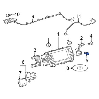Toyota OE - GPS Navigation System Screw