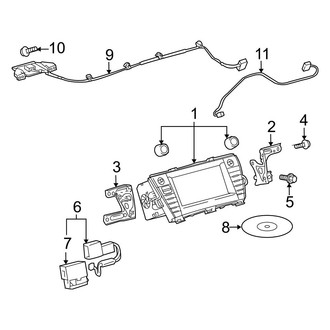 Toyota OE - Electrical - Navigation System Components