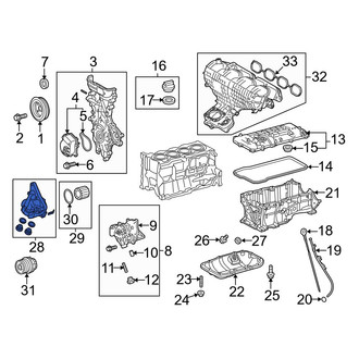 Toyota OE - Engine Oil Filter Housing