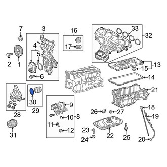 Toyota OE - Engine Oil Filter Housing Cover O-Ring