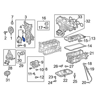 Toyota OE - Engine Water Pump Gasket