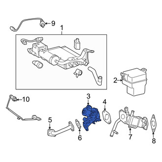 Toyota OE - Exhaust Gas Recirculation (EGR) Valve