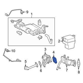 Toyota OE - Exhaust Gas Recirculation (EGR) Valve Gasket