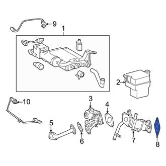 Toyota OE - Exhaust Gas Recirculation (EGR) Tube Gasket