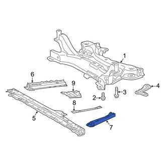 Toyota OE - Left Suspension Crossmember Reinforcement