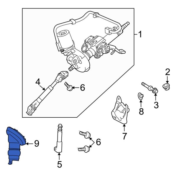 Steering Coupling Boot