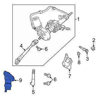 Toyota OE - Lower Steering Coupling Boot